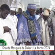 Bassirou diomaye Faye à la grande mosquée de Dakar