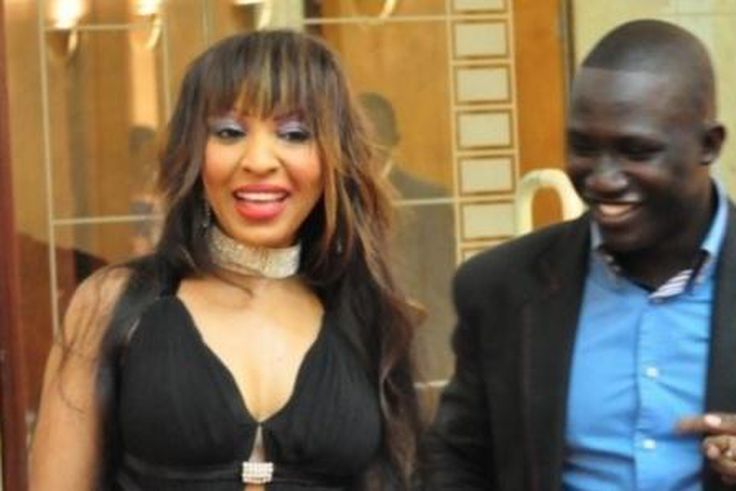 Viviane Chedid et son ex manager Djidiack Diouf