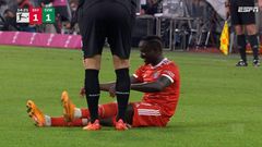 Sadio Mané sort sur blessure - ESPN