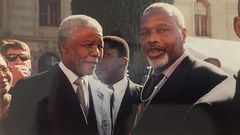 Nelson Mandela et Amath Dansokho