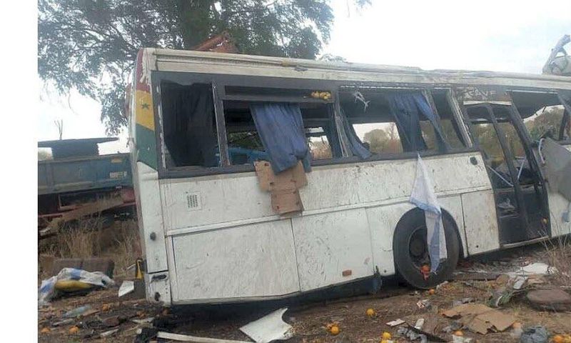 L'accident a eu lieu dans la nuit de samedi à dimanche, à 3h15 locales Photo AFP Cheikh DIENG