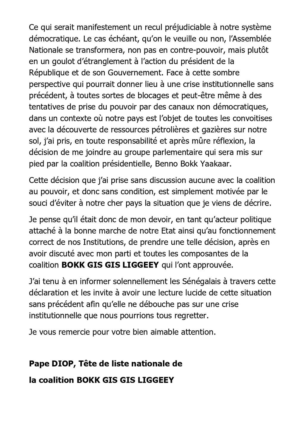 bokk gis gis communiqué 2