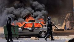 Neuf (9) morts dans le bilan provisoire des violentes manifestations au Sénégal suite à la condamnation du leader de l'opposition Ousmane Sonko, le 1er juin 2023.