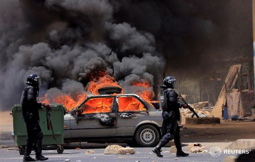 Neuf (9) morts dans le bilan provisoire des violentes manifestations au Sénégal suite à la condamnation du leader de l'opposition Ousmane Sonko, le 1er juin 2023.