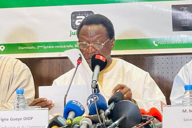 Ministre du commerce Serigne Guèye