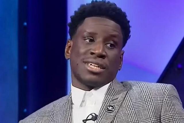 Demba Ba looks dapper with his new hair growth