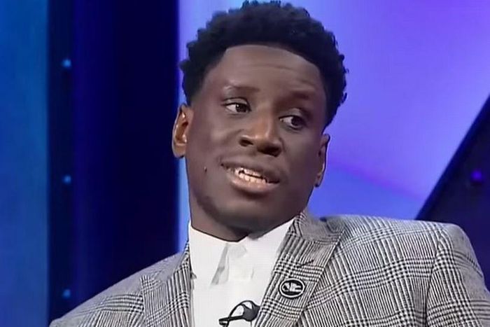 Demba Ba looks dapper with his new hair growth