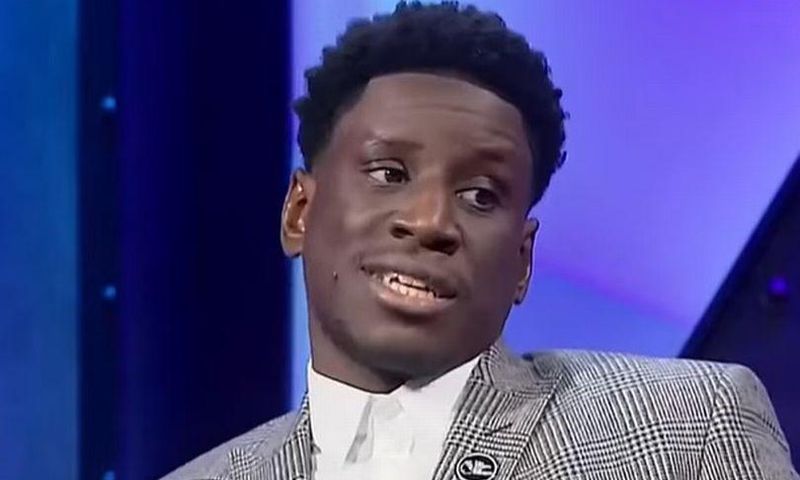 Demba Ba looks dapper with his new hair growth