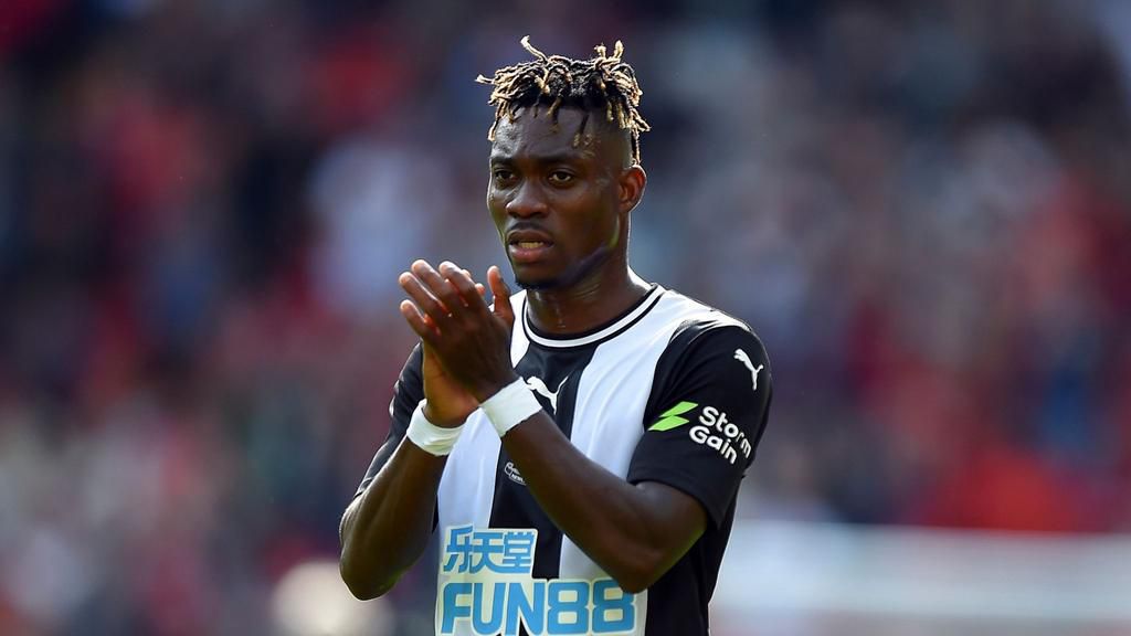 Christian Atsu sous les couleurs de Newcastle