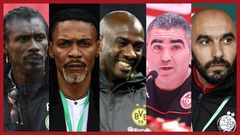 Les sélectionneurs africains à la Coupe du monde 2022 (Photomontage Pulse)