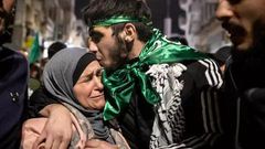 Liberation d'otages Palestiniens