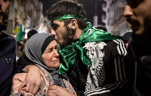 Liberation d'otages Palestiniens