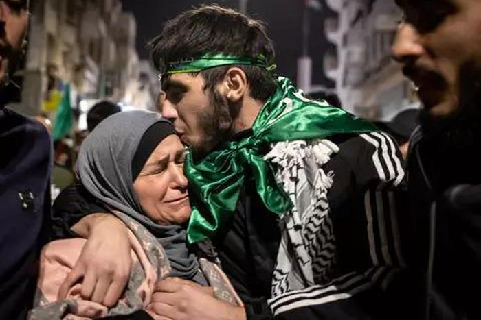 Liberation d'otages Palestiniens