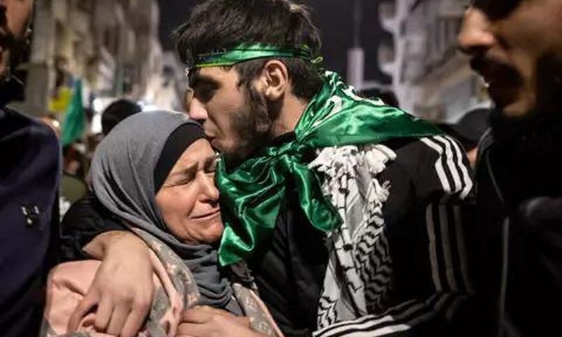 Liberation d'otages Palestiniens