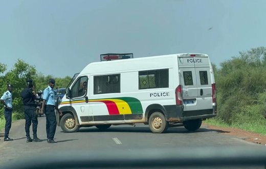 Police Sénégalaise au Nord du Sénégal