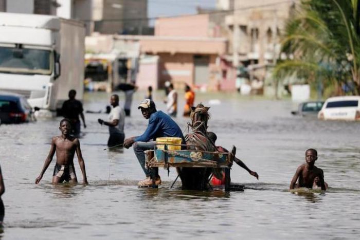 Inondations à Keur-Massar en 2021