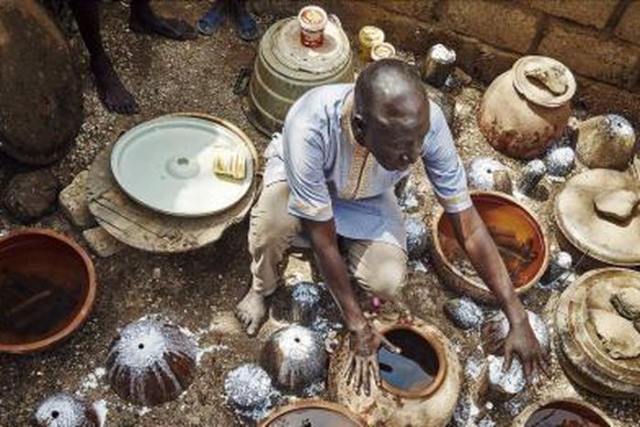 Bain mystique illustration