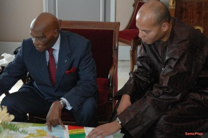 Abdoulaye et Karim Wade
