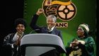 Congrés ANC avec Nelson Mandela