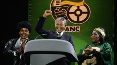 Congrés ANC avec Nelson Mandela