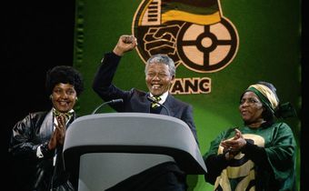 Congrés ANC avec Nelson Mandela