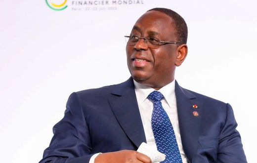 Le président Macky Sall au Sommet pour un nouveau pacte financier mondial à Paris, le 22 juin 2023
