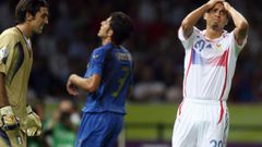 David Trezeguet a manqué un penalty pour la France contre l'Italie lors de la finale de la Coupe du monde 2006