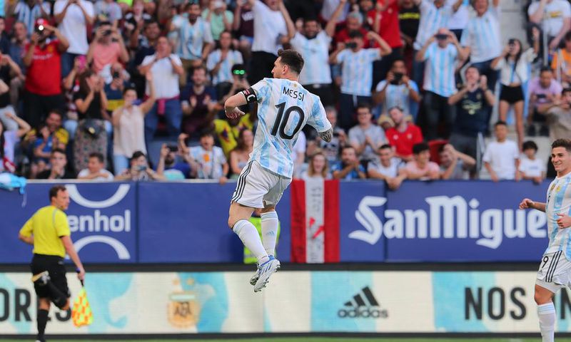 Reactions as Messi scored 5 goals for Argentina against Estonia