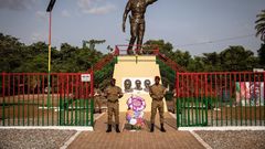 Hommage à Sankara au Burkina