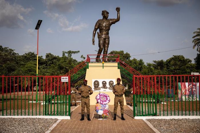 Hommage à Sankara au Burkina
