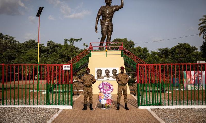 Hommage à Sankara au Burkina