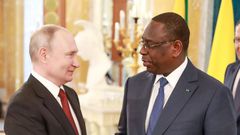 Macky Sall et Poutine
