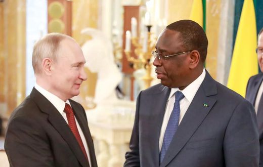 Macky Sall et Poutine