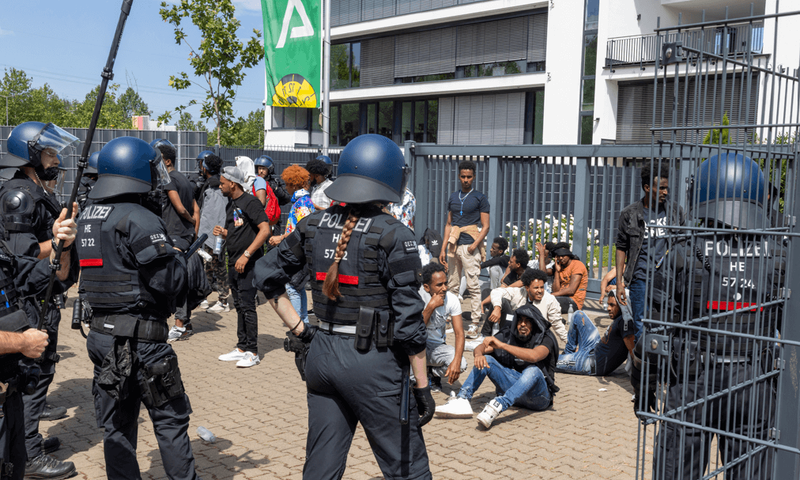 Allemagne 228 arrestations après un festival érythréen