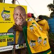 Une affiche de l'ANC