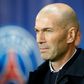 Zinedine Zidane au Parc des princes avec le Real Madrid, le 18 septembre 2019