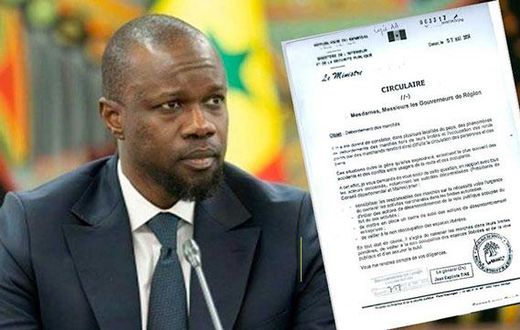 La-circulaire-qui-contredit-Ousmane-Sonko