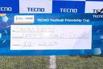 Chèque de donation TECNO