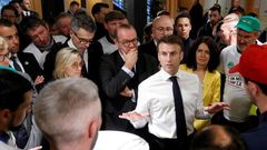La visite de Macron au Salon de l'agriculture vire au chaos