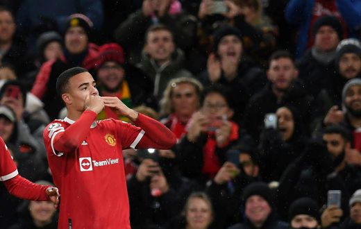 Mason Greenwood opened the scoring for Manchester United against Young Boys