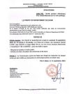 Arrêté du préfet portant interdiction de rassemblement du F24