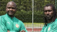 Tony Sylva et Aliou Cissé
