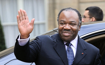 Ali Bongo, qui dirige, à 64 ans, le Gabon depuis plus de 14 ans, avait été proclamé, quelques instants avant le coup de force, vainqueur de l'élection du 26 août © Eric Feferberg, AFP
