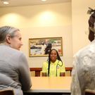 La basketteuse sénégalaise d'origine américaine, Cierra J. Dillard est l'invitée de l'Ambassade des Etats-Unis à Dakar
