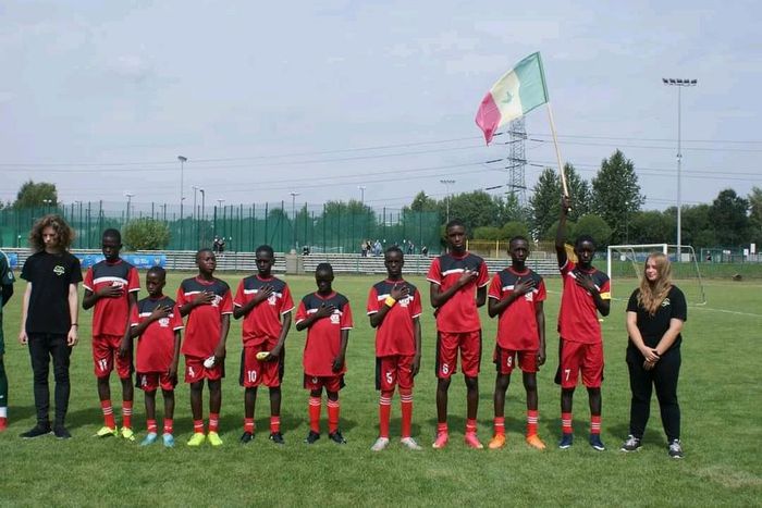 académie de foot sénégalaise à Tivaouane