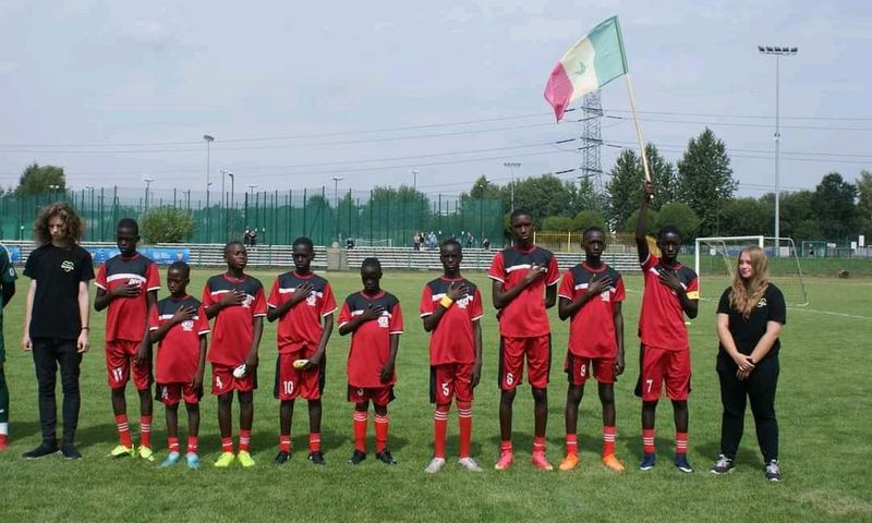 académie de foot sénégalaise à Tivaouane