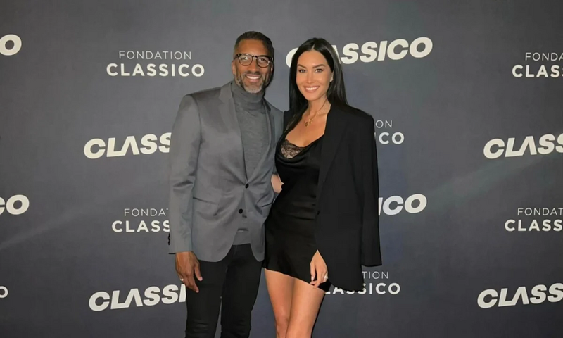 Habib Beye en couple avec Sidonie Biémont, PA