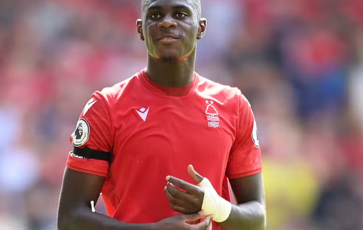 Moussa Niakhate suffered a hamstring injury during Forest's 1-0 victory over West Ham last weekend