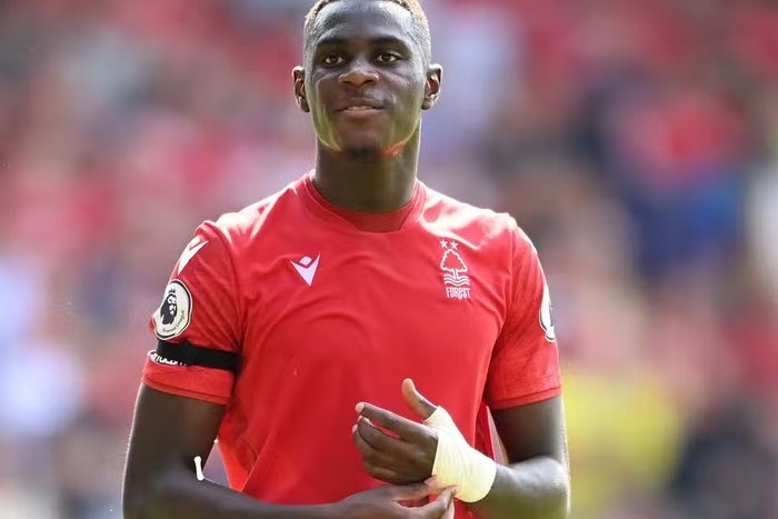 Moussa Niakhate suffered a hamstring injury during Forest's 1-0 victory over West Ham last weekend