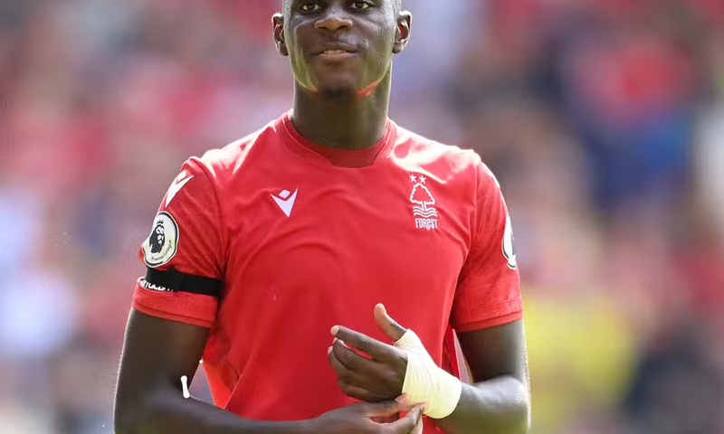 Moussa Niakhate suffered a hamstring injury during Forest's 1-0 victory over West Ham last weekend